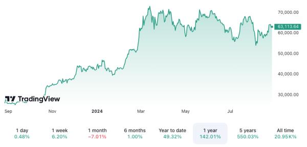 Число биткоин-миллионеров выросло на 111% за год на фоне крипторалли